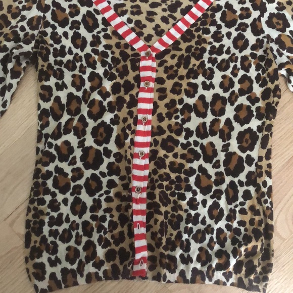 MOSCHINO LEOPARD CARDIGAN - Picture 3 of 10
